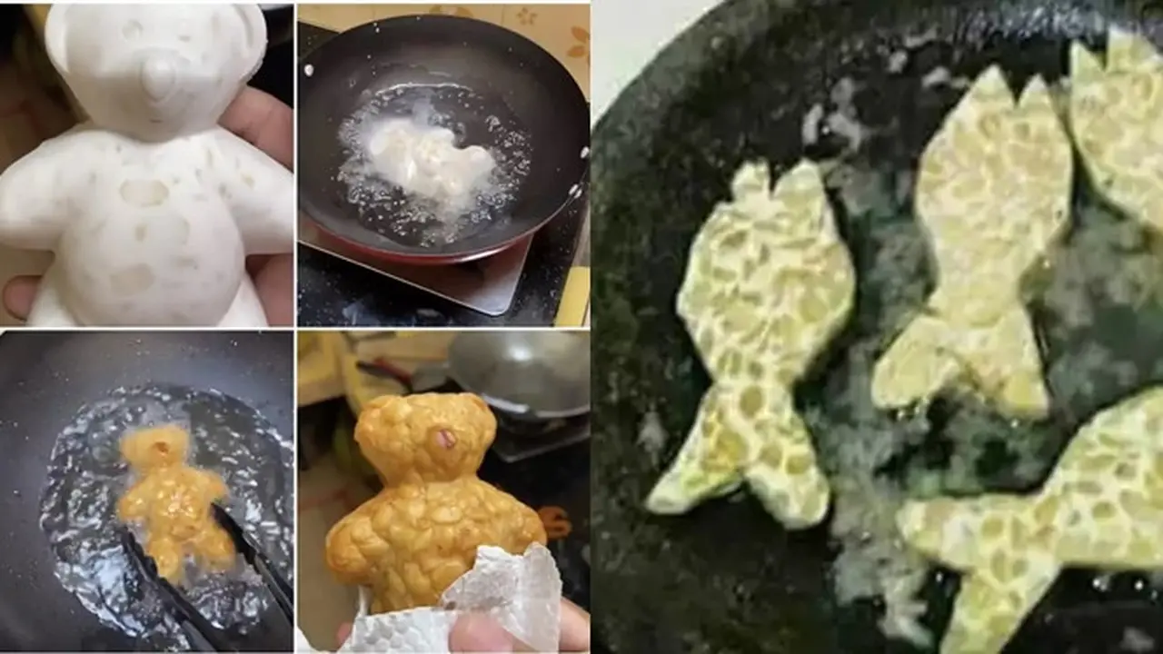6 Menu Sahur Irit Pakai Tempe Ini Bentuknya Unik, Ada-Ada Saja