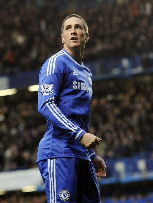 2. Fernando Torres (Chelsea) – Liverpool akhirnya melepas striker andalannya ini ke Stamford Bridge dengan harga 50 juta pounds. Namun sayang pria asal Spanyol itu gagal bersinar bersama The Blues. (EPA/Facundo Arrizabalaga)