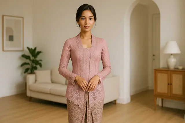3. Coba Warna Dusty Pink untuk Kesan Lembut dan Feminin