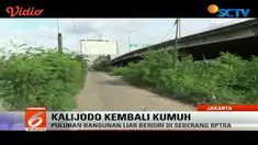 Bangunan liar di Kalijodi kembali menjamur di lokasi-lokasi yang sebelumnya sudah digusur dan dibersihkan.