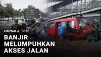 Banjir Melumpuhkan Akses Jalan