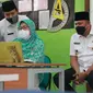 Wakil Wali Kota Bekasi, Tri Adhianto memantau pembelajaran jarak jauh (PJJ) di sekolah negeri, (Istimewa)