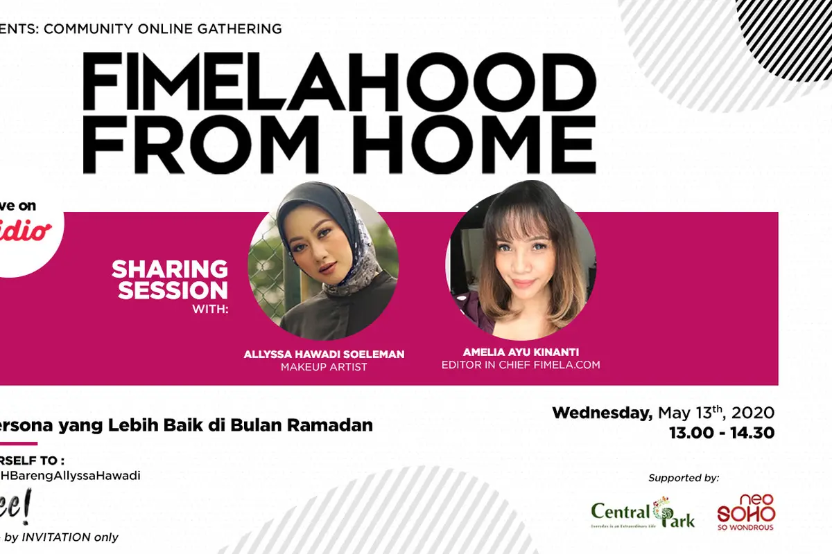 Saksikan Live Streaming Fimelahood From Home Bareng Allyssa Hawadi di Vidio.com