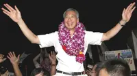 Pemimpin People's Action Party (PAP) atau Partai Aksi Rakyat, PM Lee Hsien Loong menangi pemilu Singapura. (Reuters)