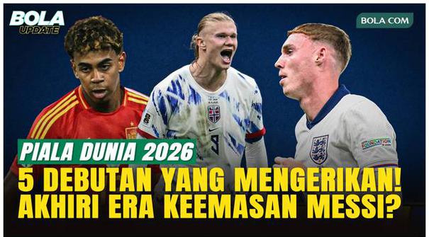 Era baru sepak bola dunia akhirnya tiba. Piala Dunia 2026 bukan hanya turnamen pertama dengan 48 negara, tapi juga panggung lahirnya generasi superstar terbaru. Lionel Messi sudah berada di penghujung kariernya dan kini muncul para bintang muda yang ...