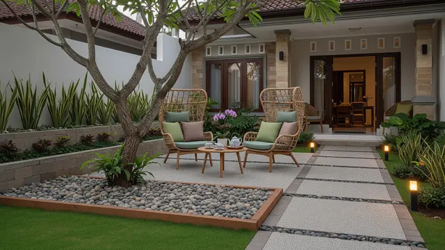 8 Ide Halaman Depan Rumah yang Bikin Rumah Kecil Tidak Terasa Sempit