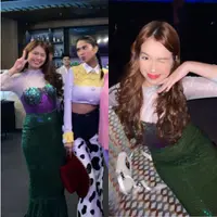 Rebecca Klopper hadir di pesta ulang tahun Azizah Salsha. [@rklopperr]