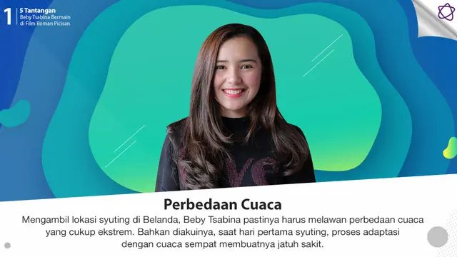 5 Tantangan Beby Tsabina Bermain di Film Roman Picisan