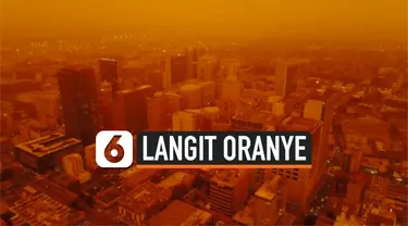 langit oranye