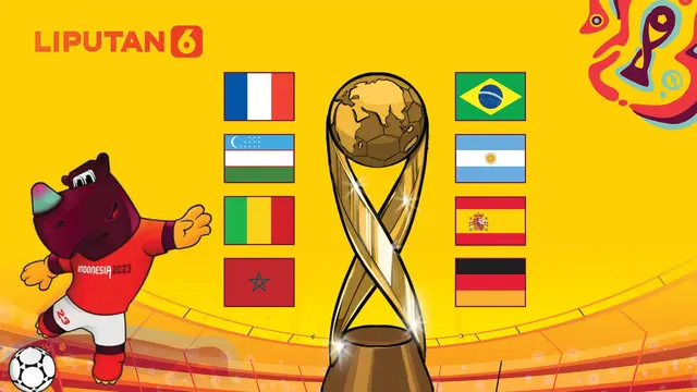 Banner Infografis Perempat Final Piala Dunia U-17 Indonesia 2023