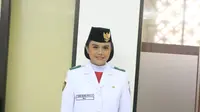 Paskibraka Nasional 2019 putri dari Bali, I Dewa Agung Ayu Alamanda Diastara (Liputan6.com/Aditya Eka Prawira)