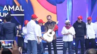 Gitar Menteri Hanif laku Rp 1 Miliar pada Konser Amal NTB.