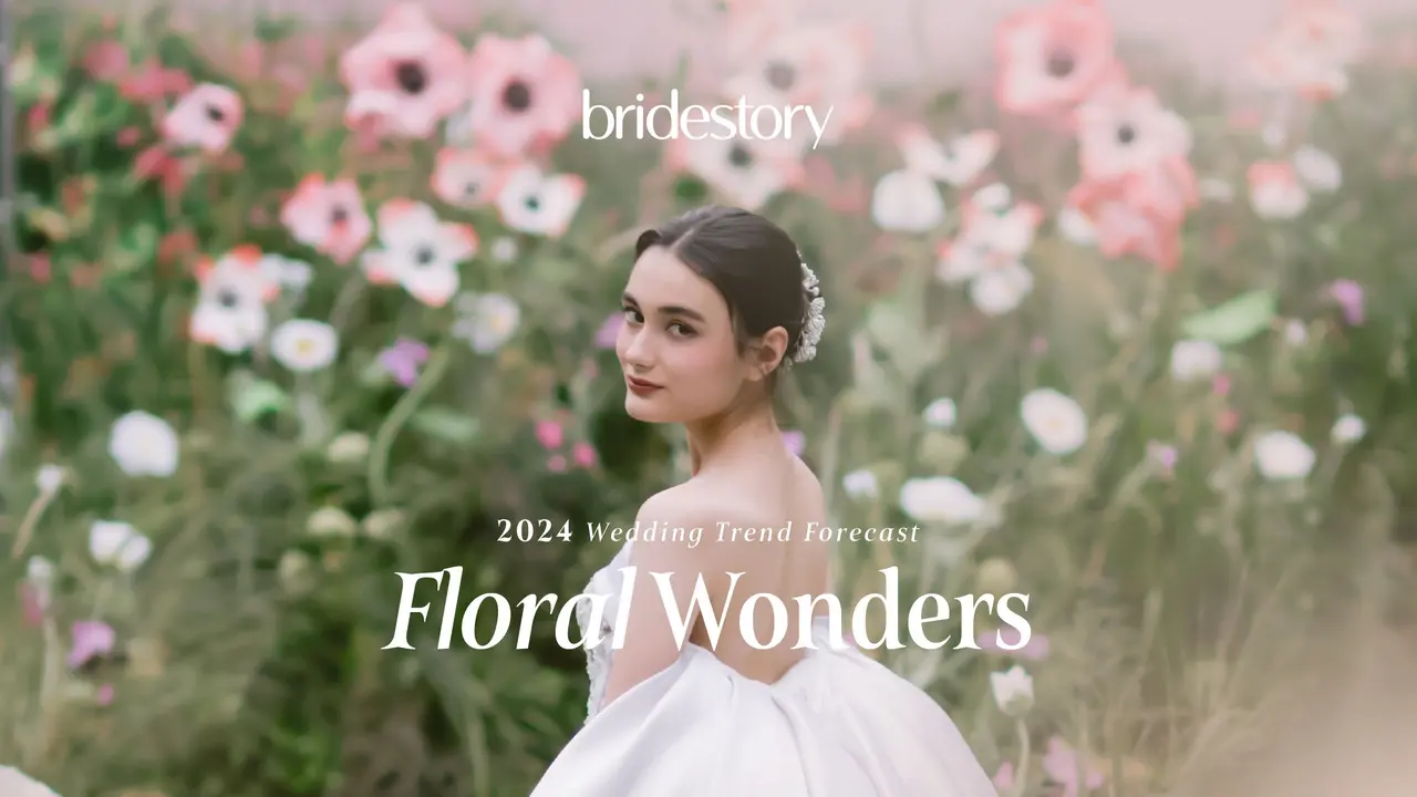 Foto tema pernikahan floral wonders