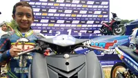 Bocah 11 tahun ini punya nama yang sama dengan Nicky Hayden dan menang podium dua di Yamaha Cup Race 2018 (dok: Yamaha)