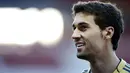 Spanish defender Alvaro Arbeloa attends a training session on June 28, 2008 at Ernst-Happel stadium in Vienna. Germany will play against Spain the Euro 2008 championships final football match on June 29, 2008. AFP PHOTO / PAUL ELLIS