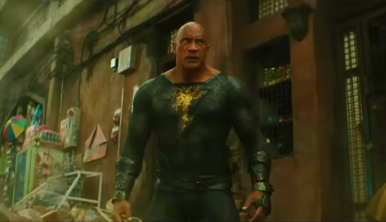 Black Adam. (Tangkapan layar YouTube/  Warner Bros. Indonesia)
