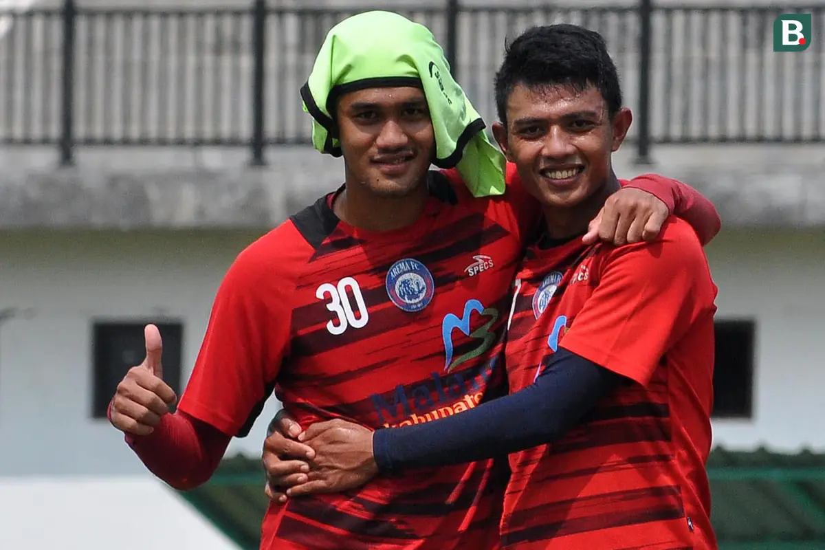 M. Rafli dan Dedik Setiawan (Arema FC)