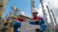 Pertamina melalui PT Kilang Pertamina Internasional (KPI) tengah melakukan upaya meningkatkan kapasitas produksi kilang. (Dok Pertamina)