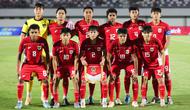 Timnas Indonesia U-17 Vs Timnas China U-17. (Bola.com/Abdul Aziz).