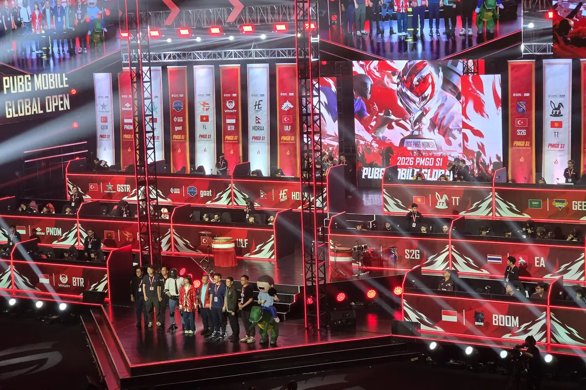 Pembukaan Grand Final PUBG Mobile Global Open (PMGO) S1 2026