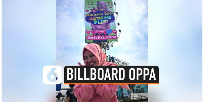 VIDEO: Curi Perhatian Idola, Kpopers Bekasi Sewa Billboard