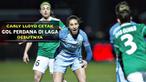 Bintang cantik baru milik Manchester City, Carly Lloyd mencetak gol perdananya pada saat menjalani laga debut.