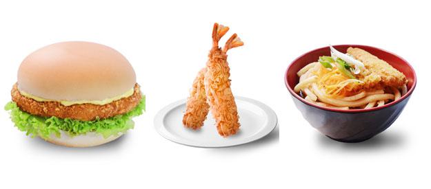 Fish Udon, Fish Burger, dan Crispy Shrimp | copyright vemale.com