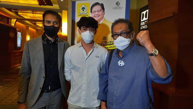 Reza Rahadian, Manoj Punjabi, dan Deddy Mizwar.