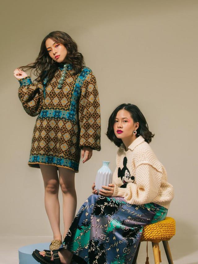 6 Gaya Pemotretan Adhisty Zara dan Hasya Kyla, Tampil Kompak