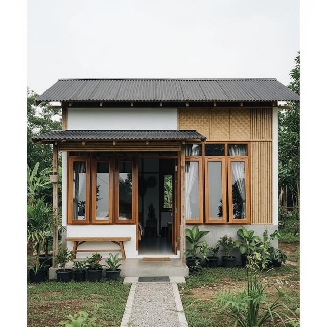 Rumah Murah Minimalis Tapi Elegan di Desa dengan Budget Rp 50 Juta