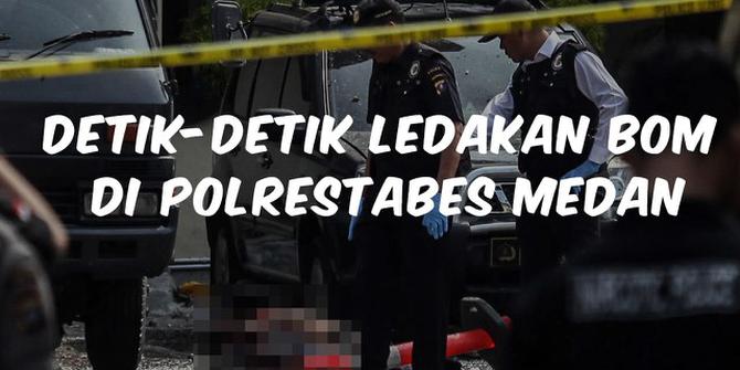 VIDEO TOP 3: Detik-Detik Ledakan Bom di Polrestabes Medan