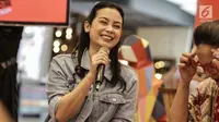 Produser Sheila Timothy saat memberi keterangan pers dalam acara Plaza Indonesia Film Festival, Selasa (20/2). (Liputan6.com/Faizal Fanani)