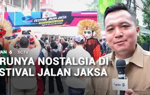 Serunya Nostalgia di Festival Jalan Jaksa