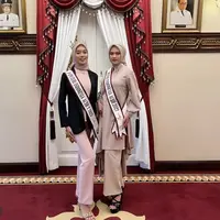Adu Gaya Dua Wakil Aceh di Ajang Puteri Indonesia 2023 kenakan hijab, credit: Instagram @sasaramadhanty/@inssyira