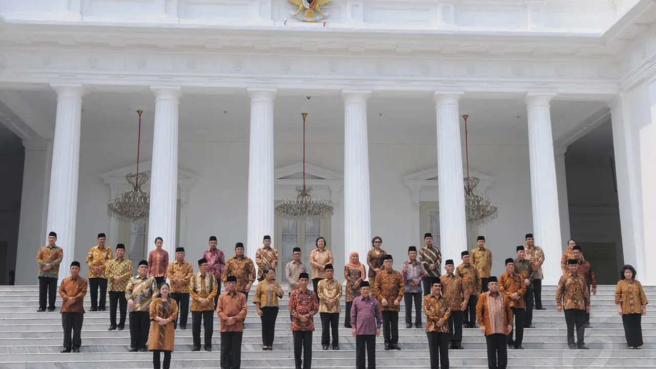 Pose-pose Menteri Kabinet dari Presiden 1 Sampai 7