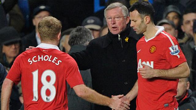 Paul Scholes dan Ryan Giggs