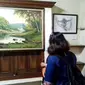 Lukisan realis naturalis dalam pameran bertajuk Banyumas Tiga Zaman, di Purwokerto, 31 Maret-30 April 2019 (Foto: Liputan6.com/Nugroho P untuk Muhamad Ridlo)