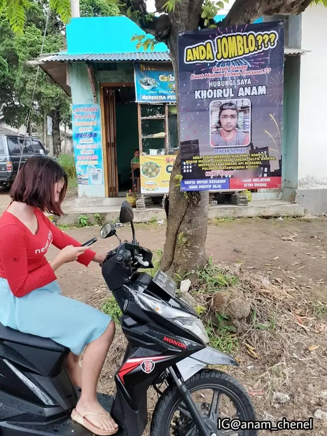 Viral Pria Buka Jasa Sewa Teman Malam Tahun Baru di Spanduk, Pasang Tarif Rp 90 Ribu