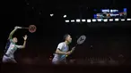 Pebulu tangkis ganda putra Indonesia, Fajar Alfian/Muhammad Shohibul Fikri saat bertanding melawan Chen Zhi Ray/Lin Yu Chieh (Taiwan) pada babak pertama Indonesia Masters 2026 di Istora Gelora Bung Karno, Senayan, Jakarta, Selasa (20/1/2026). Fajar Alfian/Muhammad Shohibul Fikri memastikan lolos ke babak kedua Indonesia Masters 2026. (Bola.com/Bagaskara Lazuardi)