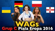 Video para WAGs cantik pemain top di Grup C Piala Eropa 2016, salah satunya Anna Lewandowska istri dari pemain Polandia robert lewandowski.