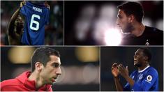 Berikut ini delapan pemain Mino Raiola dengan taksiran harga jual termahal versi situs Transfermarkt. (Kolase foto-foto dari AFP)