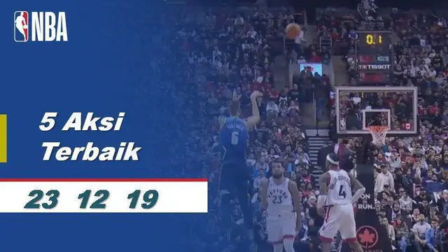 Berita Video 5 aksi pemain terbaik NBA tanggal 23 Desember 2019