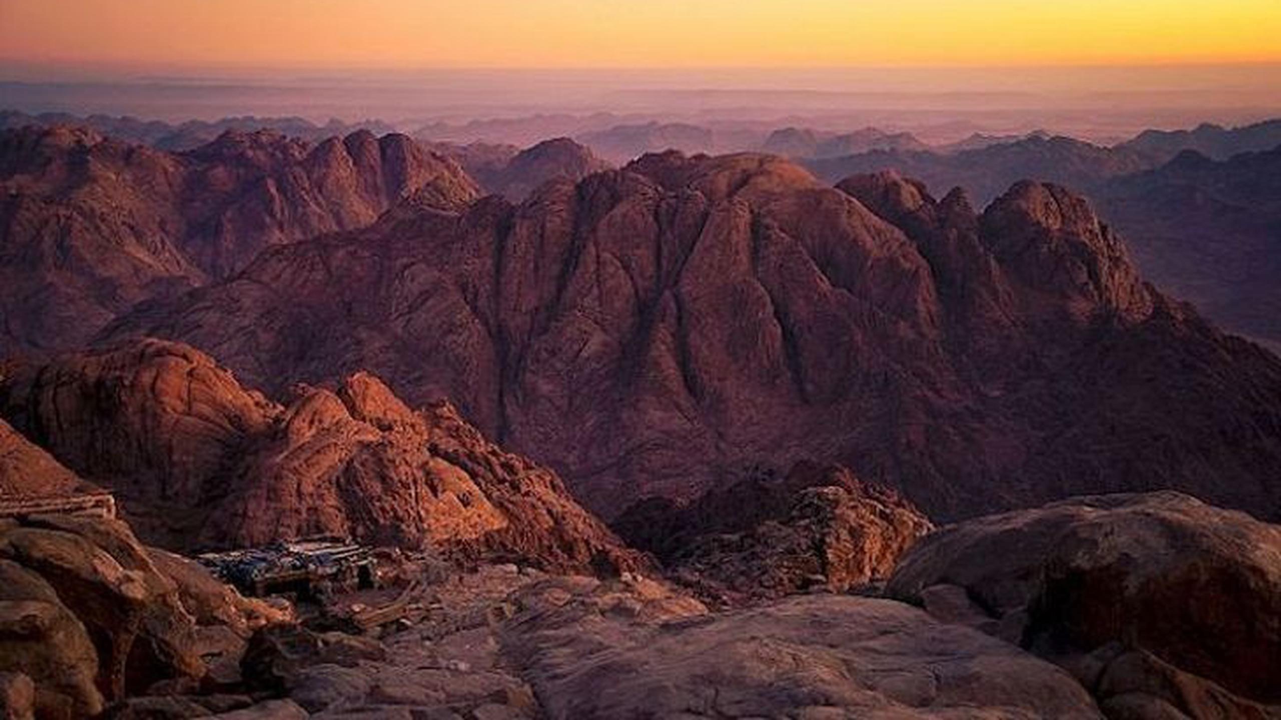 Menyusuri Gunung Thur, Tempat Nabi Musa AS Berdialog dengan Allah di ...