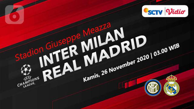 Inter vs madrid live sctv