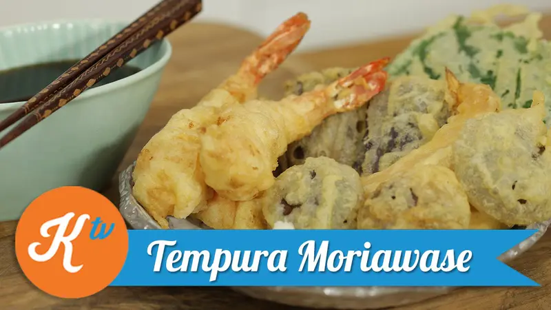 Tutorial Kuliner:  Tempura Moriawase