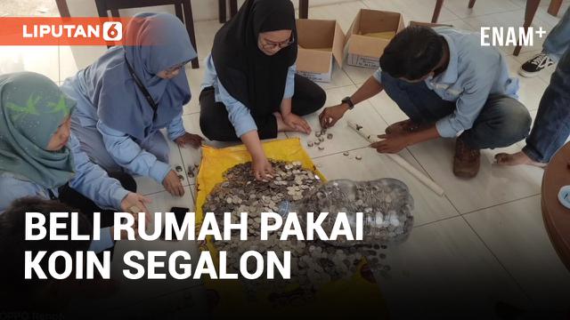 Tukang Martabak Beli Rumah Pakai Uang Koin Seribuan