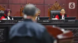 Dalam gugatannnya, tim Anies-Muhaimin meminta MK membatalkan ketetapan KPU mengenai hasil penghitungan suara Pilpres 2024 yang dinilai diwarnai dengan kecurangan. (Liputan6.com/Angga Yuniar