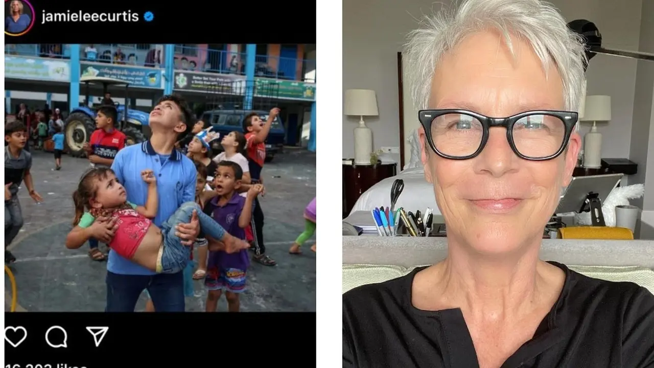 Tepergok Hoaks, Jamie Lee Curtis Hapus Foto Bela Israel Setelah Diserang Netizen