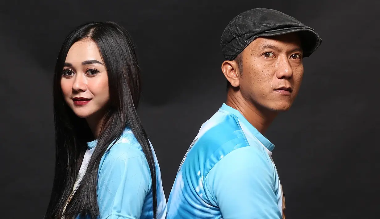 "Senang ya ngejalanin promo meskipun puasa. Karena di film ini kita, semua pemain sudah memberikan yang terbaik. Untuk promo tentu kami juga ingin maksimal," ujar Rifnu. (Bambang E. Ros/Bintang.com)