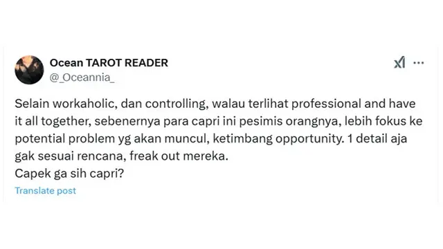 6 Karakter Zodiak Capricorn Menurut Netizen